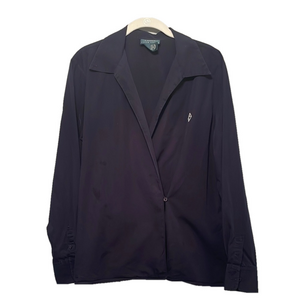 RALPH LAUREN BLUE WRAP Women's Jacket SIZE L